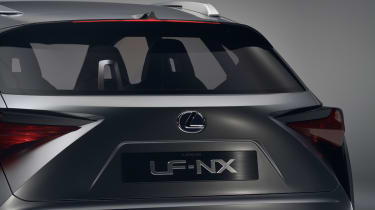 Lexus 4x4 LF-NX concept 2013 badge