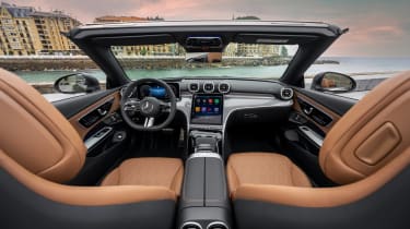 Mercedes CLE Cabriolet interior