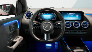 Mercedes B-Class steering wheel