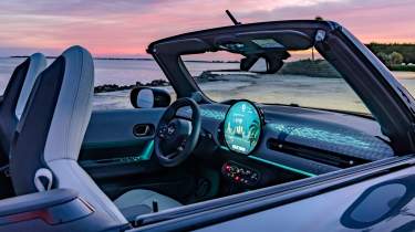 MINI Cooper Convertible dashboard