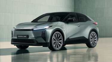 Toyota C-HR+ front quarter