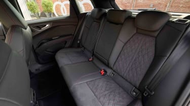 Audi Q4 e-tron rear seats
