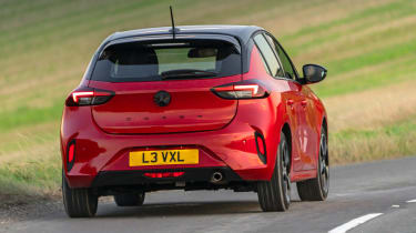 Vauxhall Corsa hybrid dynamic rear