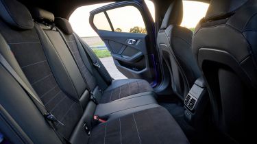 BMW 1 Series facelift rear seats