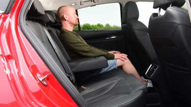 Skoda Enyaq Coupe rear seat space