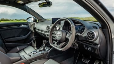 Audi RS3 steering wheel
