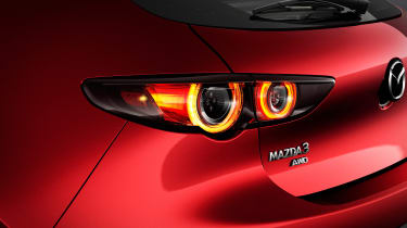 2019 Mazda3 hatchback lights