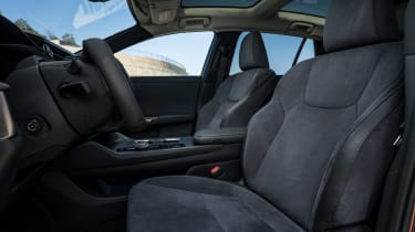 Lexus RZ SUV front seats