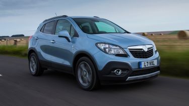 Vauxhall Mokka SUV 2013 front quarter tracking