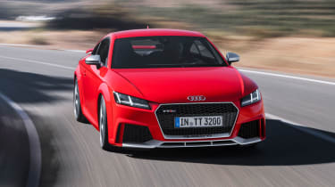 The Audi TT RS is very nearly as fast as the R8 supercar, but costs a fraction of the price