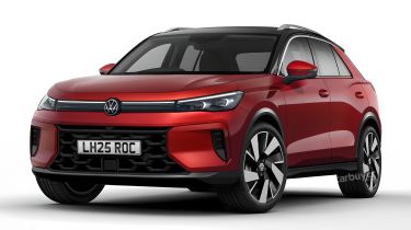 2025 Volkswagen T-Roc front quarter render