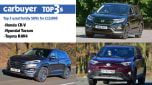 Top 3 used family SUVs for £15,000 - hero 