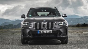 BMW X3 SUV front static