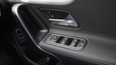 Mercedes CLA Shooting Brake window controls