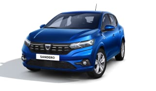 New Dacia Sandero in blue