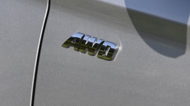 SsangYong Korando SUV four-wheel drive badge