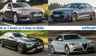 Audi A4 vs BMW 3 Series vs Mercedes C-Class vs Alfa Romeo Giulia
