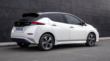 2021 Nissan Leaf10 - 10th Anniversary special edition - rear 3/4 view