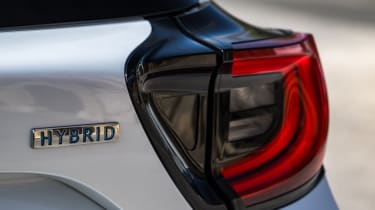 Mazda2 Hybrid badge