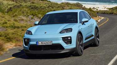 Porsche Macan Electric front quarter