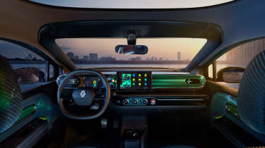 New Renault Twingo prototype dashboard