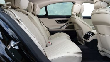 Mercedes S-Class saloon rear seats