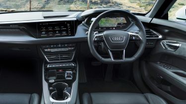Audi e-tron GT saloon interior