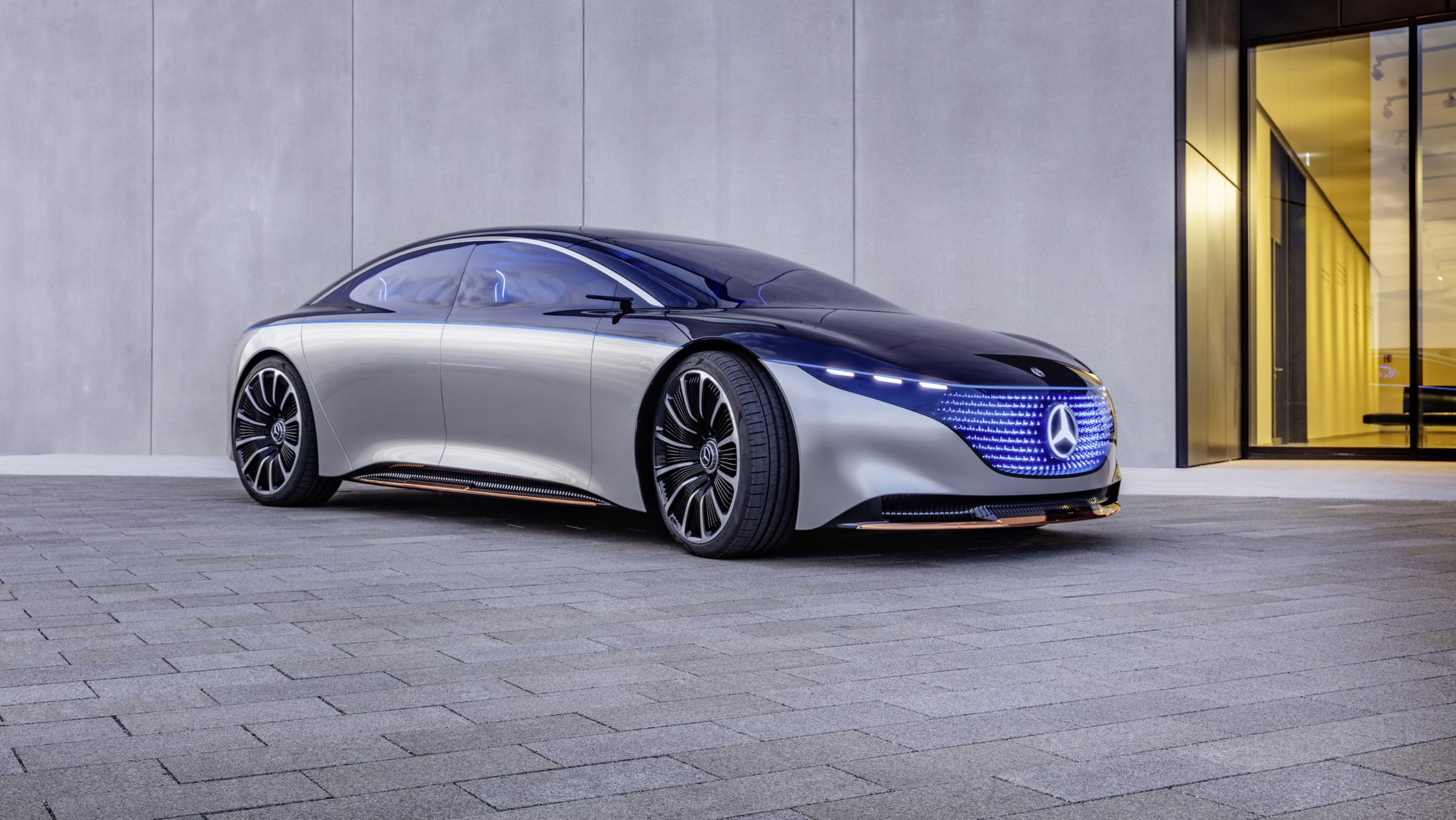 New Mercedes EQS Electric Saloon Edges Towards Production - Pictures ...