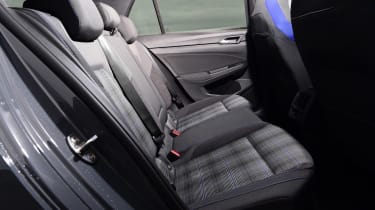 Volkswagen Golf GTE hatchback rear seats