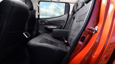 Mitsubishi L200 pickup rear seats