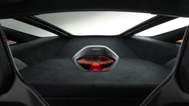 McLaren 765LT interior panel