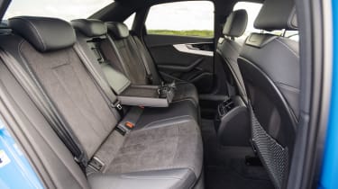 Audi A4 saloon rear seats