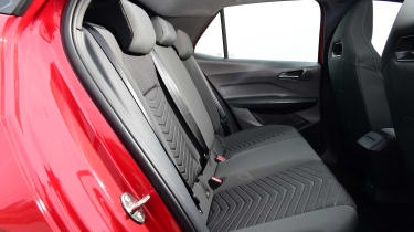 Cupra Born hatchback rear seats