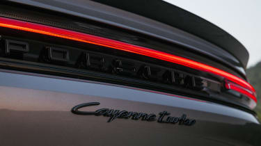 Porsche Cayenne Coupe rear badge