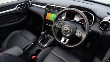 MG ZS SUV review interior