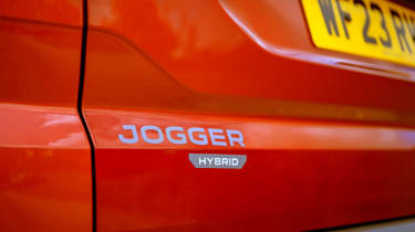 Dacia Jogger Hybrid rear badge