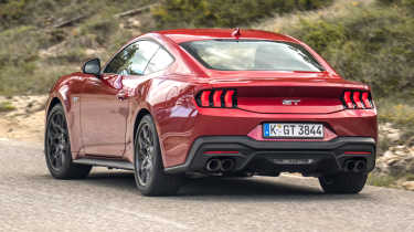 Ford Mustang rear driving