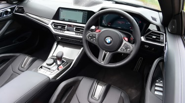 2022 BMW M4 Convertible interior