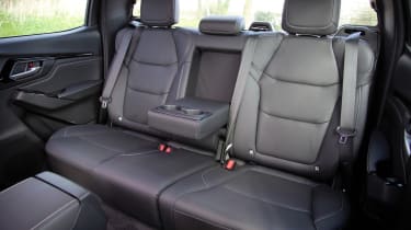 2021 Isuzu D-Max rear seats