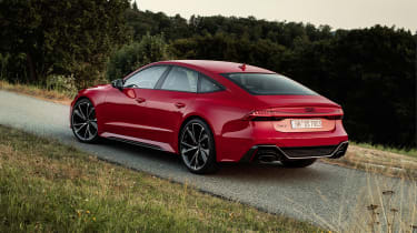Audi RS7 static - rear left view
