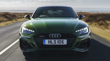 Audi RS5 Sportback driving - front