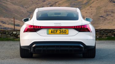 Audi e-tron GT saloon rear static