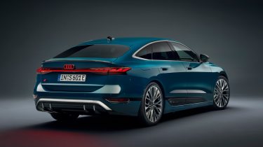 Audi S6 e-tron rear quarter