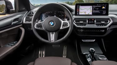 BMW X3 SUV interior