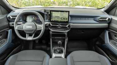 Dacia Duster SUV interior