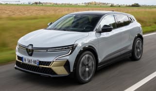 Renault Megane E-Tech driving - front