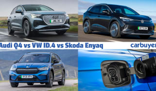 Audi Q4 e-tron vs VW ID.4 vs Skoda Enyaq header