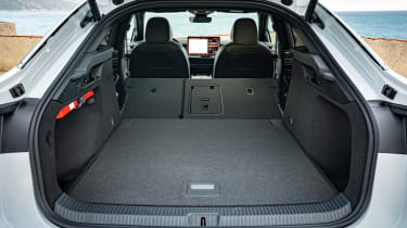 Volkswagen ID.7 boot seats folded