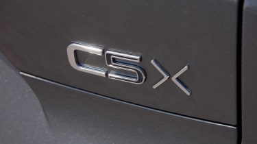 Citroen C5 X badge