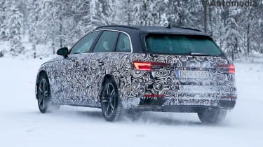 Updated 2019 Audi Avant rear view